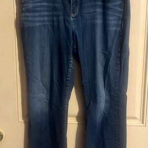 Liz Claiborne Dark Blue Straight Leg Jeans